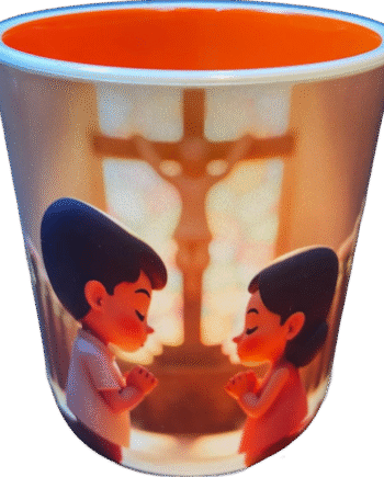 Caneca infantil em Polímero, Crianças em Oração