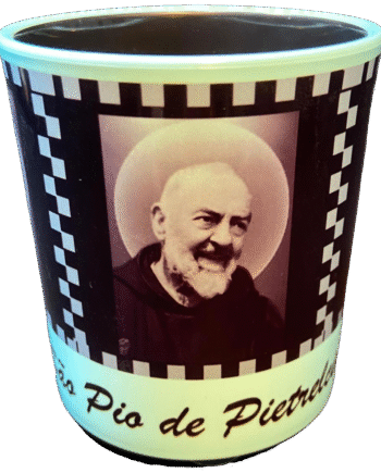 Caneca infantil em Polímero, São Padre Pio