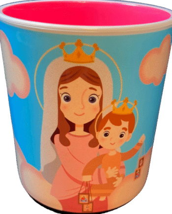 Caneca infantil em Polímero, Nossa Senhora do Carmo