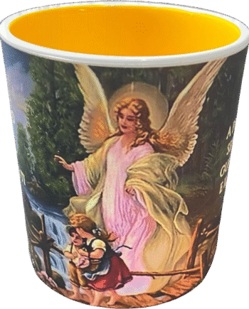 Caneca infantil em Polímero, Santo Anjo