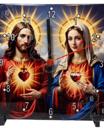 Relógio de Parede Sagrados Corações, 20x20