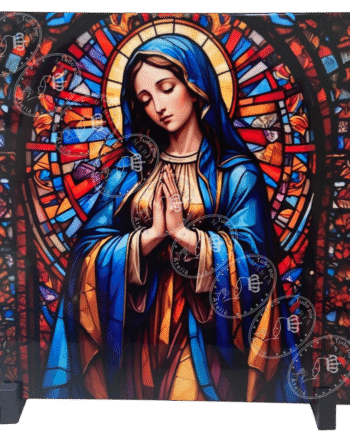 Azulejo decorativo Nossa Senhora 15X15 com suporte