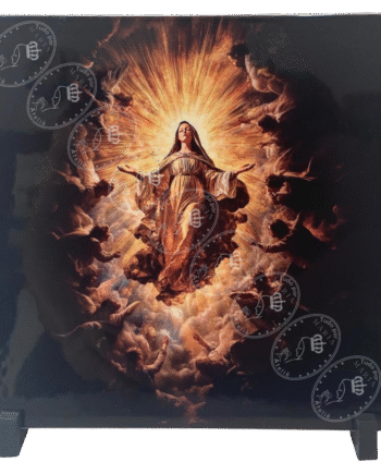 Azulejo decorativo Nossa Senhora da Assunção 15X15 com suporte