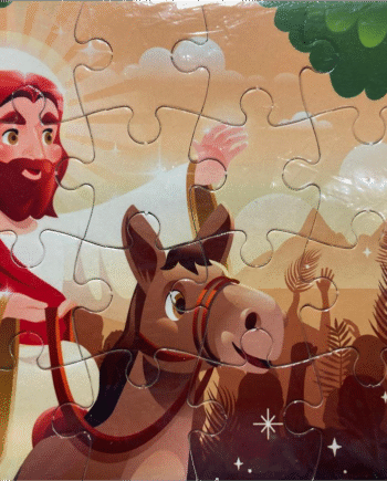 Quebra Cabeças 24 peças, Domingo de Ramos