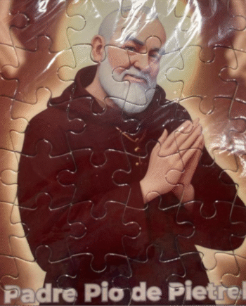 Quebra Cabeças 48 peças, Padre Pio