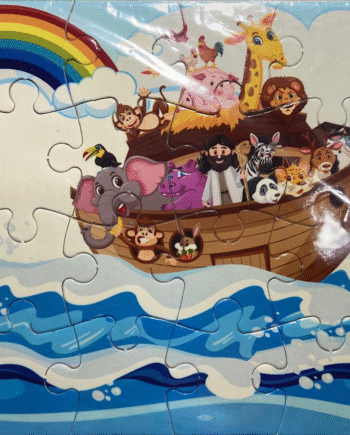 Quebra Cabeças 24 peças, Arca de Noé